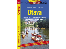 Vodácká mapa Otava