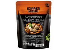 EXPRES MENU Baby karotka s krůtím masem 300 g