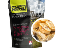 Adventure menu - Žemlovka s jablky a skořicí