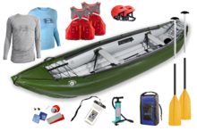 Kutlíci RIO rozšířená kánoe SET 3