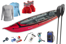 Gumotex nafukovací  kajak Seawave SET - 3