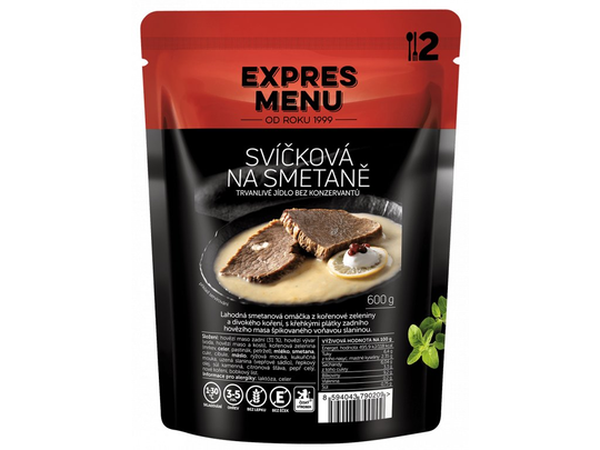 EXPRES MENU SVÍČKOVÁ NA SMETANĚ EXPRES MENU SVÍČKOVÁ NA SMETANĚ 1