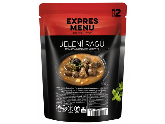 EXPRES MENU JELENÍ RAGÚ EXPRES MENU JELENÍ RAGÚ 1