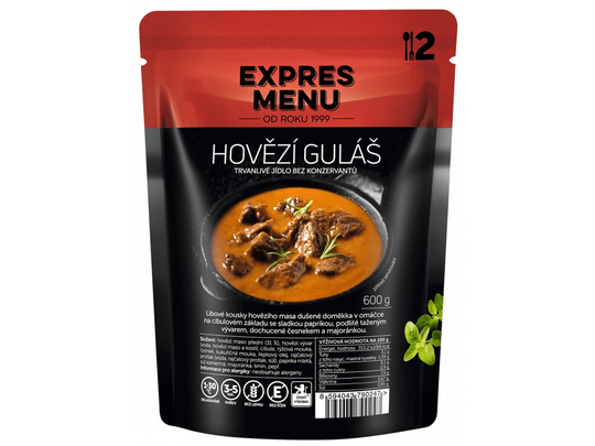 EXPRES MENU HOVĚZÍ GULÁŠ EXPRES MENU HOVĚZÍ GULÁŠ 1