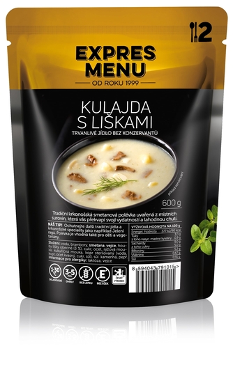 EXPRES MENU KULAJDA S LIŠKAMI 2P EXPRES MENU KULAJDA S LIŠKAMI 2P 1
