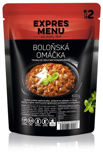 EXPRES MENU BOLOŇSKÁ OMÁČKA EXPRES MENU BOLOŇSKÁ OMÁČKA 1