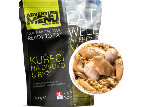 Adventure menu - Kuřecí na divoko s rýží Adventure menu - Kuřecí na divoko s rýží 1