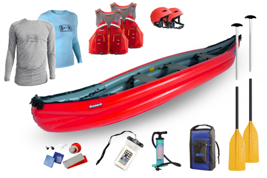 Gumotex kánoe Scout SET - 3 1