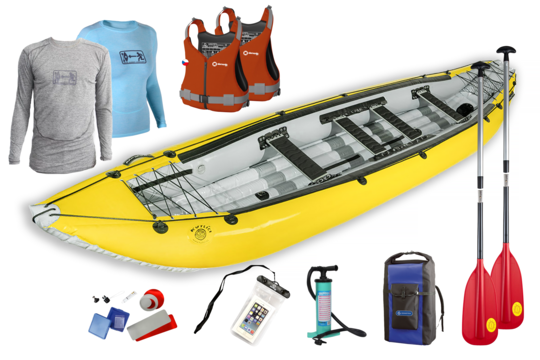 Kutlíci RIO prodloužená kánoe SET 2 1