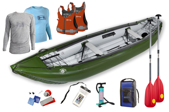 Kutlíci RIO rozšířená kánoe SET 2 1