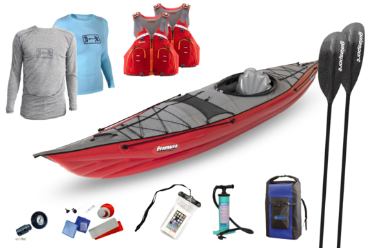 Gumotex nafukovací kajak Framura SET - 3 1