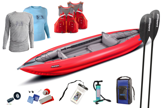 Gumotex nafukovací kajak Safari 330 SET - 3 Gumotex nafukovací kajak Safari 330 SET - 3 1