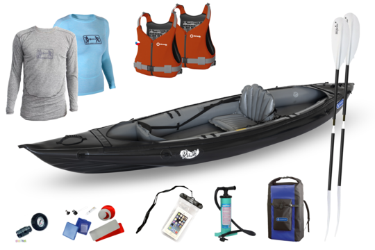 Gumotex nafukovací kajak Rush 1 SET - 2 Gumotex nafukovací kajak Rush 1 SET - 2 1