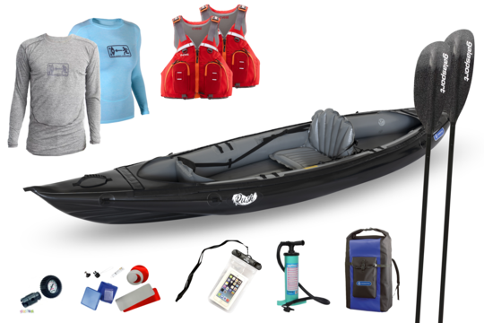 Gumotex nafukovací kajak Rush 1 SET - 3 Gumotex nafukovací kajak Rush 1 SET - 3 1