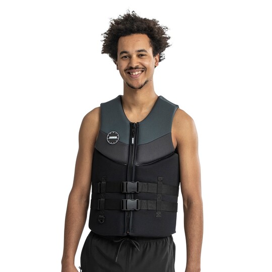 Jobe Neoprene Life Vest Men Graphite Grey Jobe Neoprene Life Vest Men Graphite Grey 1