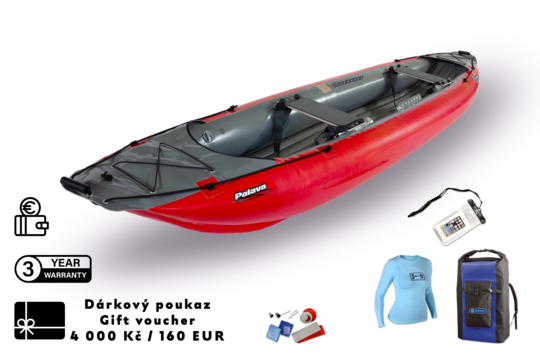 Gumotex kánoe Palava 400 s poukazem 4 000 Kč (160 EUR) Gumotex kánoe Palava 400 s poukazem 4 000 Kč (160 EUR) 1
