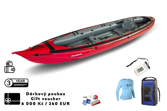Gumotex kajak Seawave s poukazem 6 000 Kč (240 EUR) Gumotex kajak Seawave s poukazem 6 000 Kč (240 EUR) 1